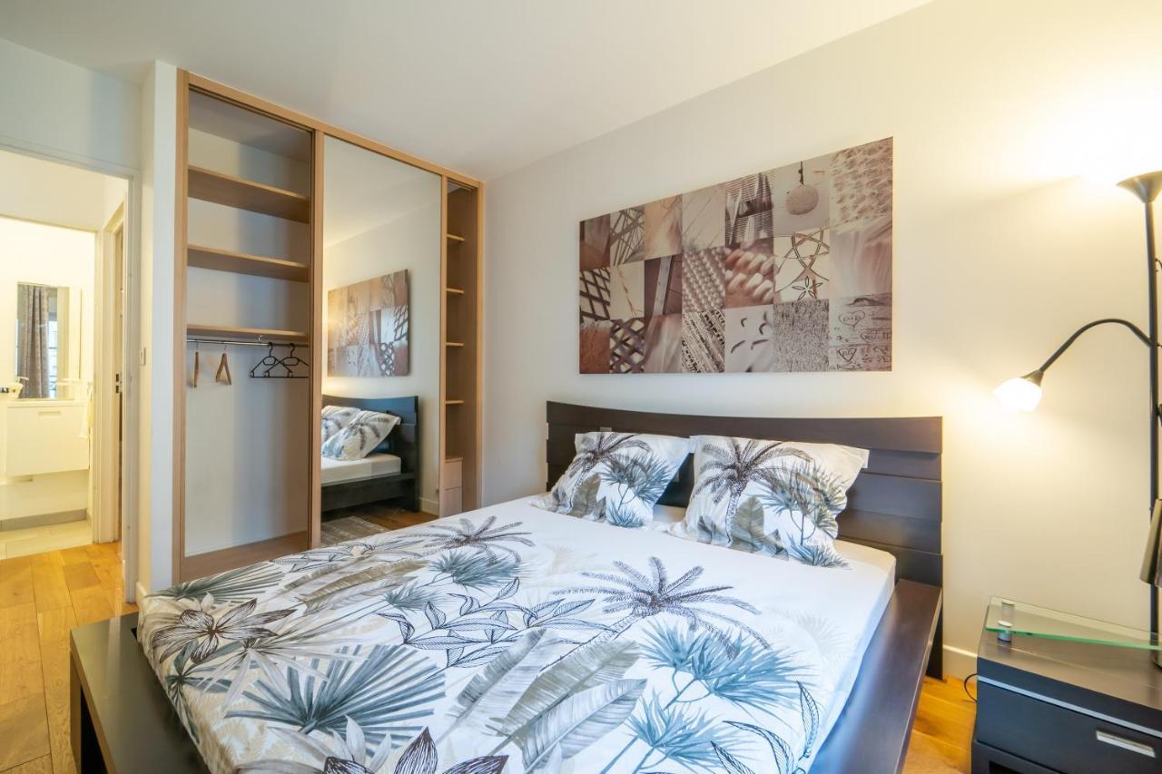Apartamento Havre De Paix - Appt Avec Terrasse Courbevoie Exterior foto